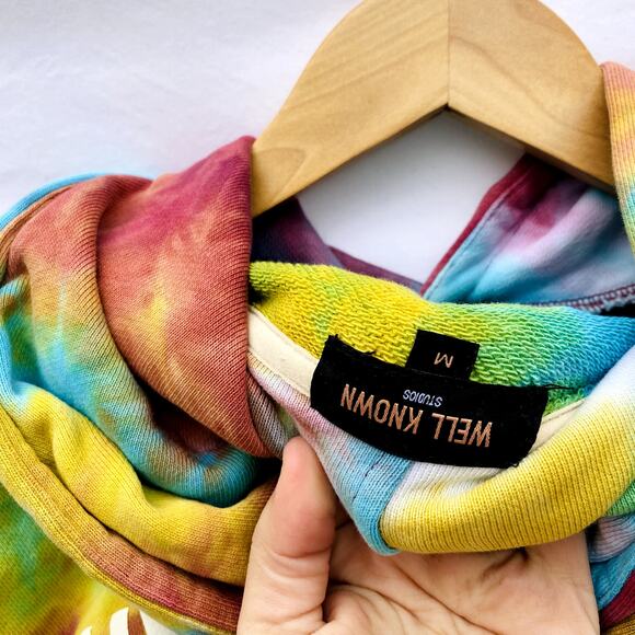 Well Known Houston Tie Dye Hoodie - Picture 7 of 8